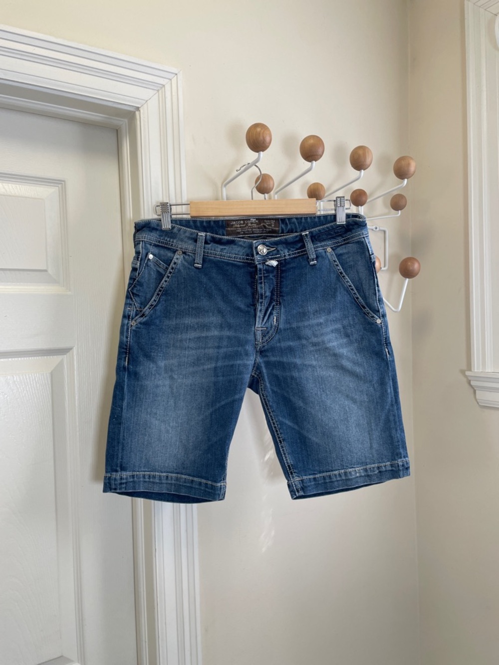 Jacob Cohen - Type 6613 Denim Jean Shorts - Blue - 33